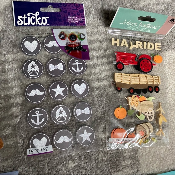 Michaels Scrapbook Stickers Bundle 21 pages - Picture 9 of 12